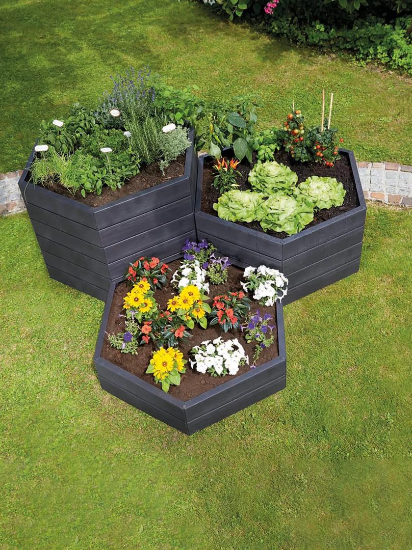 Modular Hexagon Raised Bed Kit Gardener S Supply