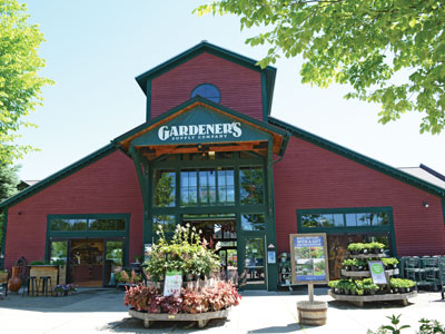 Williston garden center storefront
