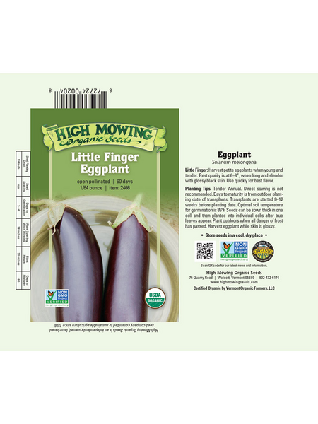 Little Finger Eggplant Seeds