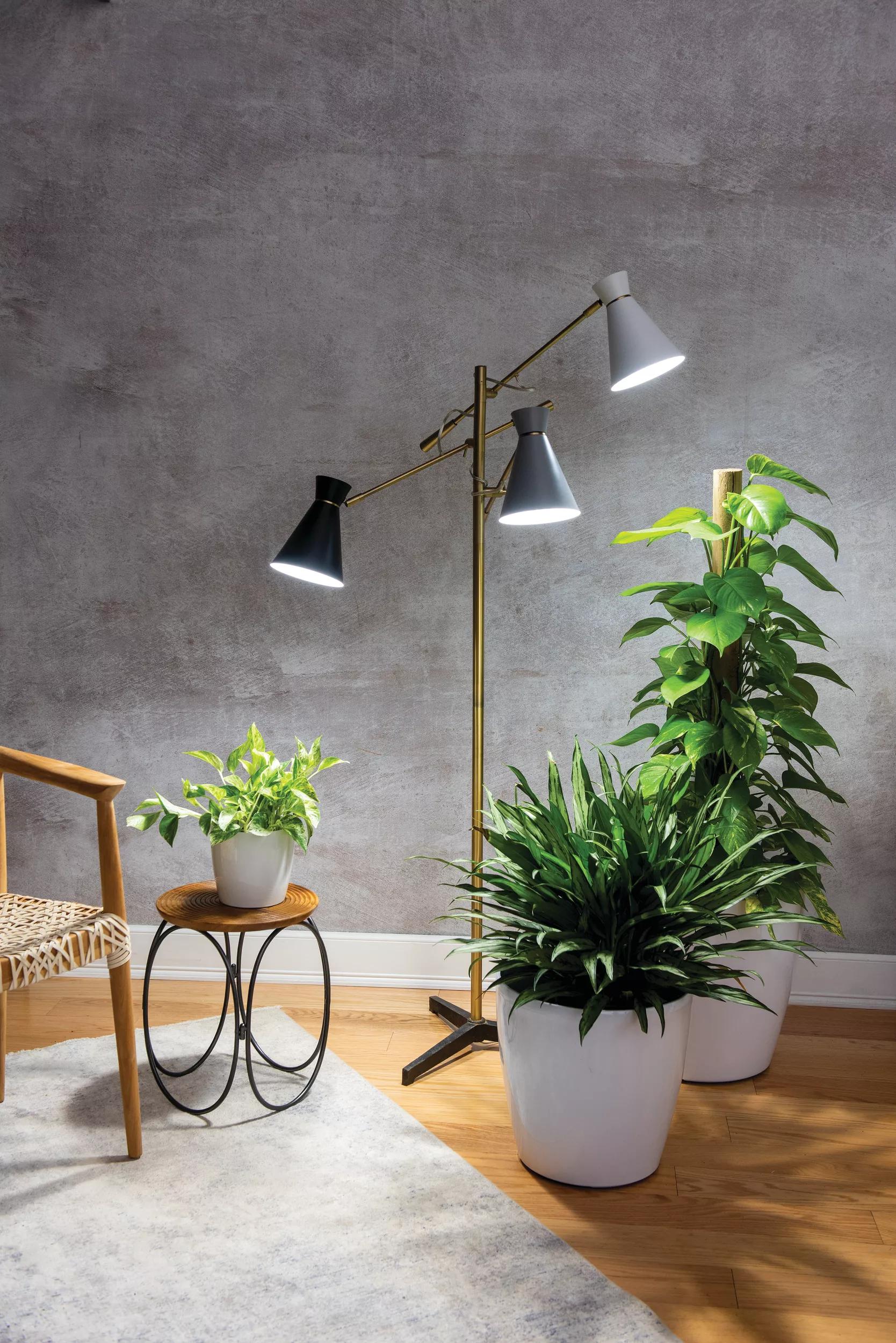 Adjustable 3-Arm LED Grow Lamp