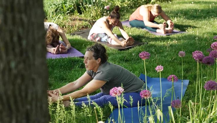 Yoga in the Garden