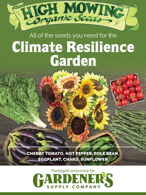 Gardener's Supply - Climate Resilience Collection Organic Seeds