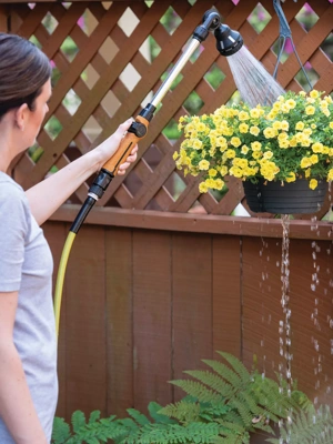 18” 8-Pattern Rotating Water Wand with Cork Handle