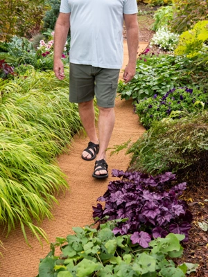 Coco Coir Garden Pathway