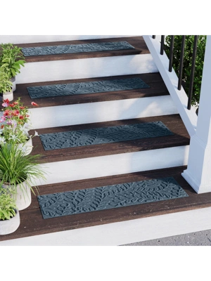 WaterHog Boxwood Stair Treads, Set of 4