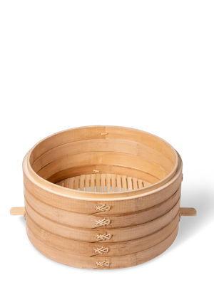 Stackable Bamboo Harvest Storage Basket