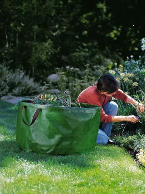 Sun Joe SJLB70HD Jumbo Heavy-Duty All-Purpose Garden Leaf and Debris Bag | 70-Gallon