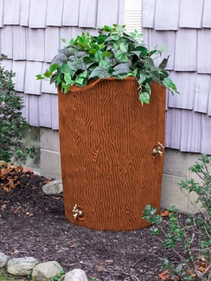 Impressions Bark 50 Gallon Rain Saver