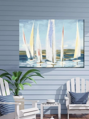 Wind in the Sails Outdoor Wall Art