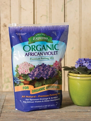 Espoma African Violet Potting Mix, 4 quart