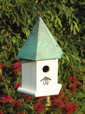 Heartwood Copper Songbird Bird House