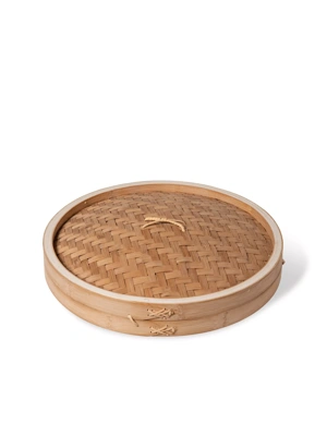 Stackable Bamboo Harvest Storage Basket Lid