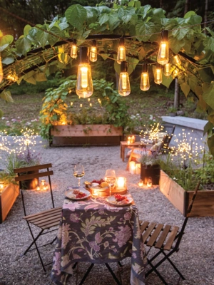 How to Hang String Lights - Tips for a Backyard String Lights