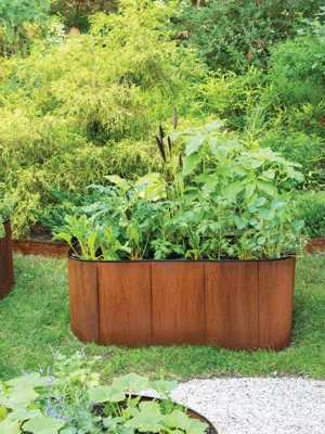 Birdies™ Corten Steel Modular Raised Beds