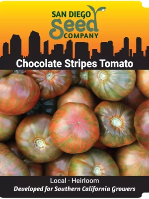 Chocolate Stripes Tomato Seeds