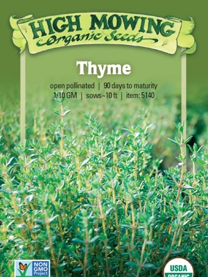 Thyme Organic Seeds