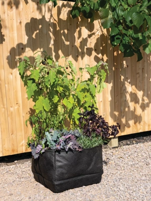 7 Gal. Black Brown Green Potato Grow Bags, Vented Waterproof Fabric Sweet  Potato Pots, (3-Pack)
