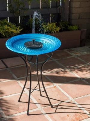 Floating Solar Bird Bath Bubbler