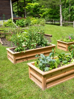 Garden Life Wooden Raised Garden Bed