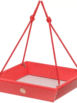 Color Pop Hanging Tray Bird Feeder