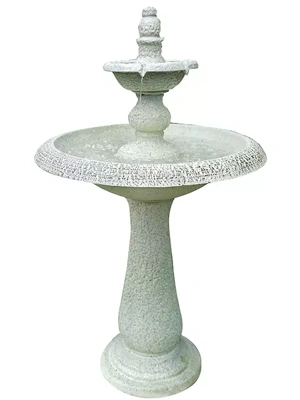 Exaco Enduro Clay Tiered Fountain