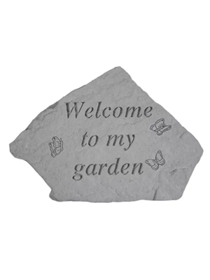 Welcome to My Garden Stone