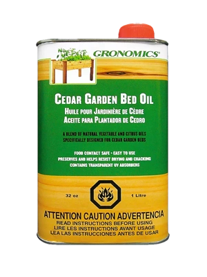 Cedar Garden Bed Oil