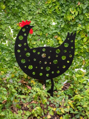 Chicken Friends Garden Stake