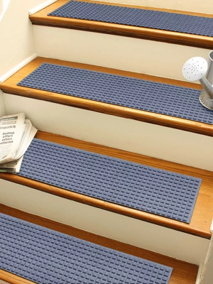 WaterHog Squares Stair Treads, Set of 4