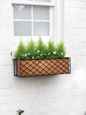 Copper Window or Wall Planter