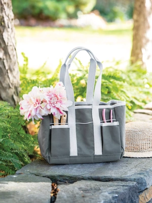 Pottery Barn Garden Tote with Tools