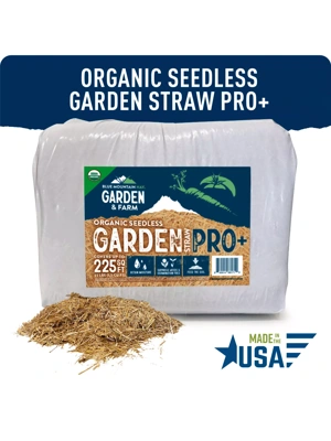 Organic Seedless Garden Straw PRO+