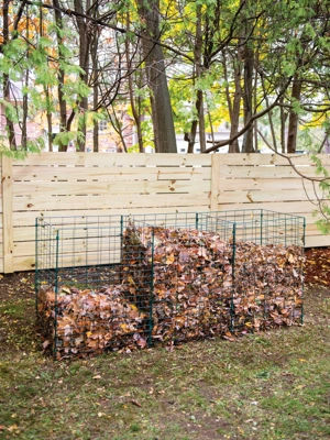 Do-it-yourself Stackable Compost Bins - Wildflower Yard