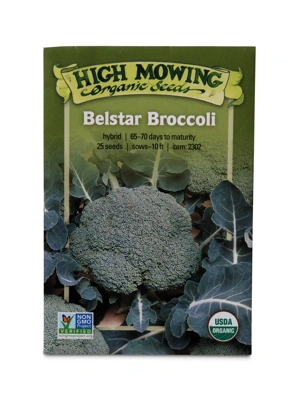 Belstar Broccoli Organic Seeds