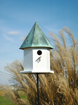 Heartwood Copper Songbird Deluxe Bird House
