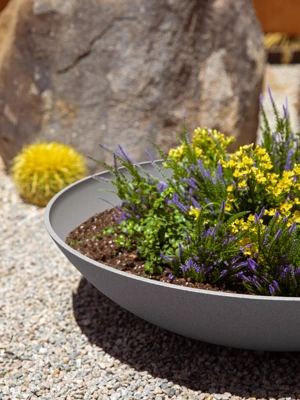 Veradek Pure Series Lane Bowl Planters