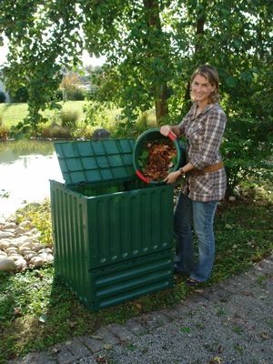 Exaco Eco-King 400 Composter, 110-Gallon