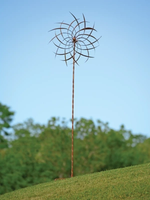 Pinwheel Staked Wind Spinner, 22"