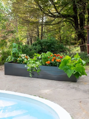 Putnam Metal Raised Bed, 24" x 90" (15"D)