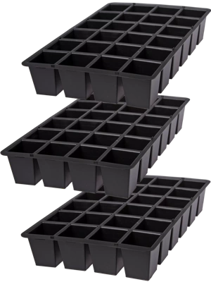 GrowEase 24 Replacement Planting Trays, Set of 3