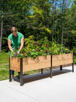 Large Rectangular Planters Gardener's Supply