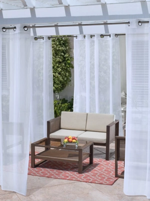 Outdoor Decor No Se'em Top Screen Window Curtain Dressing