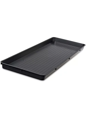 Black Plastic Garden Tray Inserts - 5 Sheets of 18 Planting Pot