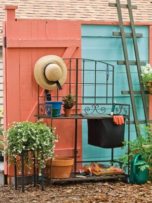 Panacea Potting Bench with Soil Reservoir