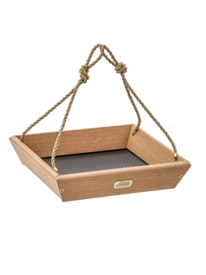 Spruce Creek Hanging Tray Bird Feeder