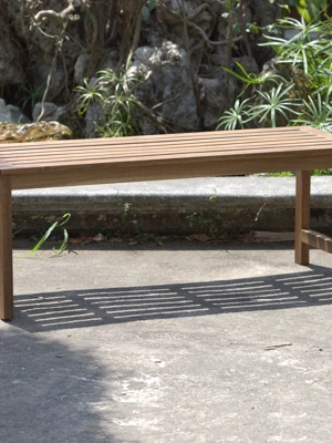 Fontana 4' Outdoor Dining Bench