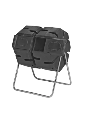 Dual-Batch Compost Tumbler