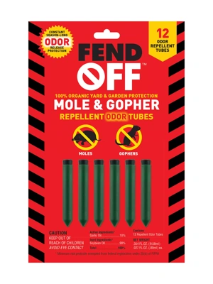 Gopher and Mole Repellers, Set of 12