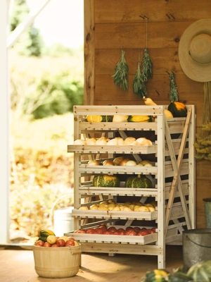 Fruit and Vegetable Basket for Kitchen Wood Top,5 Tier Stackable Metal Wire  Storage Stand Cart, Organizer Bins Rack for Onions and Potatoes