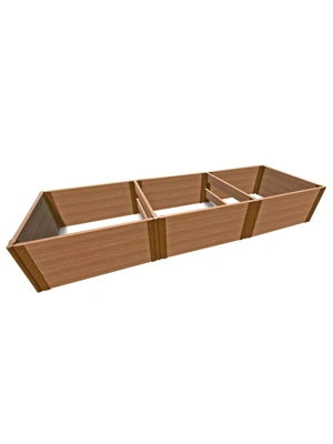 Classic Sienna Raised Garden Beds 22" High with 2" Boards